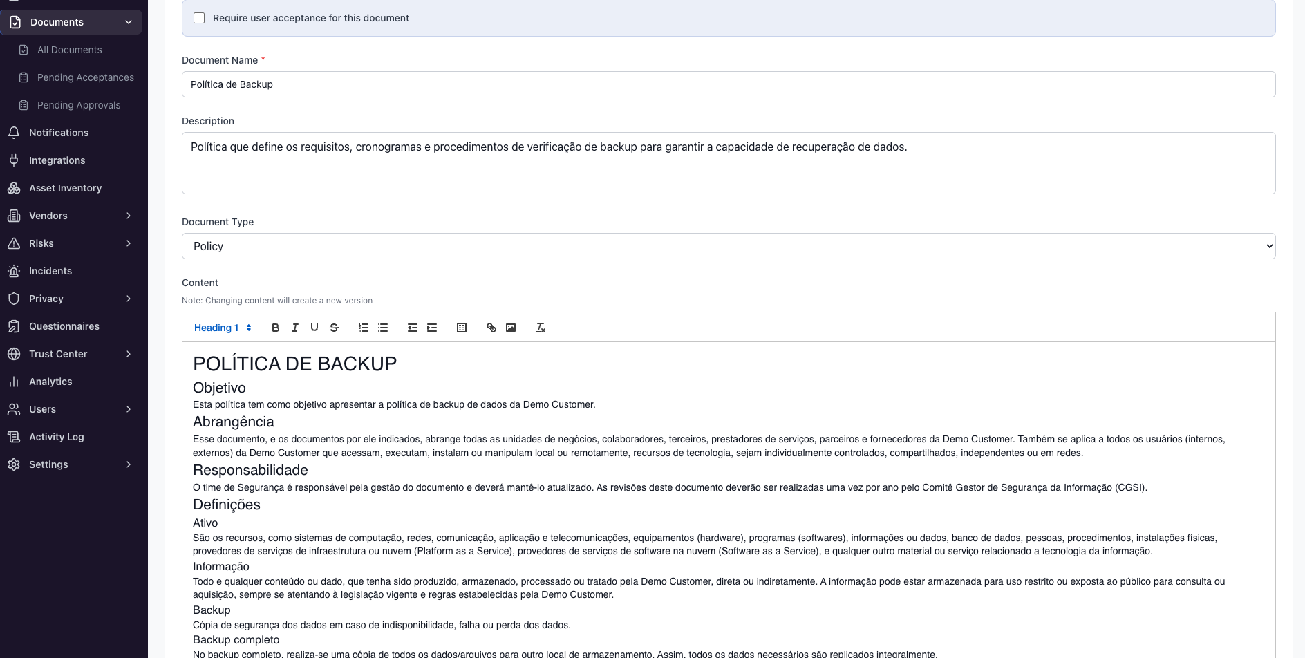 Plataforma – Como trocar o idioma (pt / en / es)